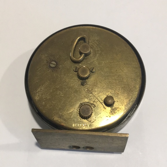 Hamilton Antique Travel/Desk Clock from Germany Works Roman Numerals Rosewind - Picture 4 of 6